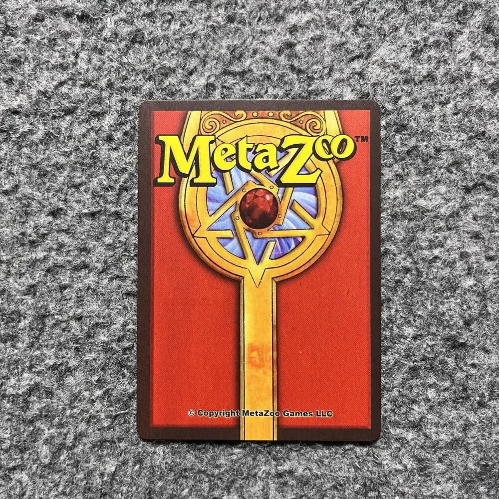 Metazoo Playtester Black Dog Seance 1st Edition Silver Border Non Holo